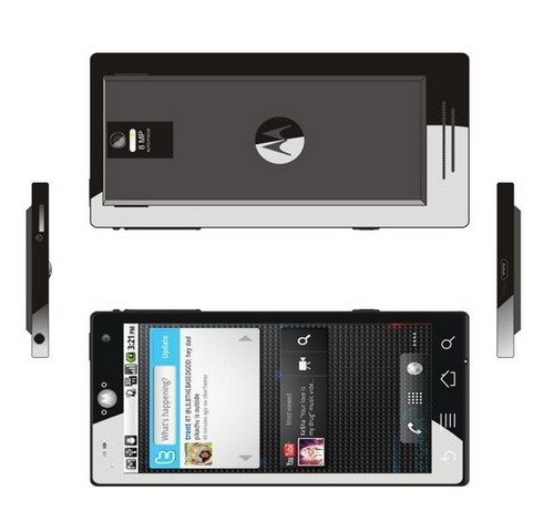 双核处理器 MOTO新一代旗舰MB860曝光
