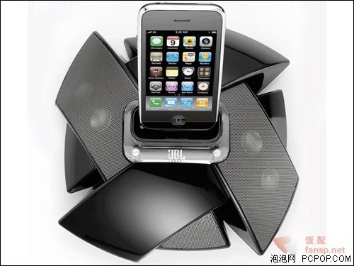 JBL推出精美“结”造型iPhone音乐底座