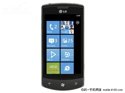 LG Optimus 7搭载WP7进军智能机领域