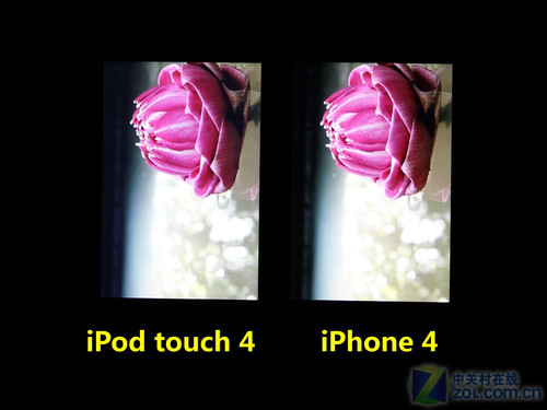 苹果内战!iPhone4/touch4屏幕大对决