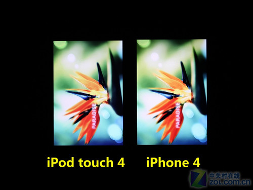 苹果内战!iPhone4/touch4屏幕大对决