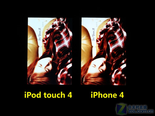苹果内战!iPhone4/touch4屏幕大对决