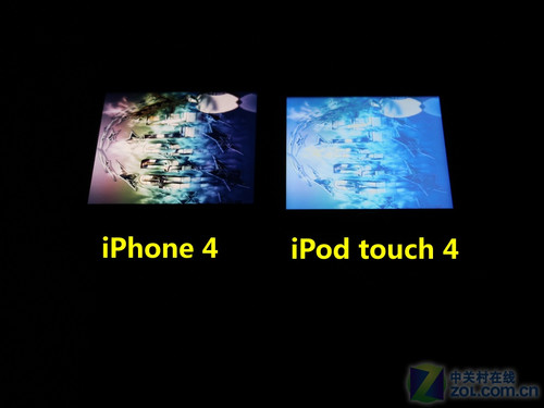 苹果内战!iPhone4/touch4屏幕大对决