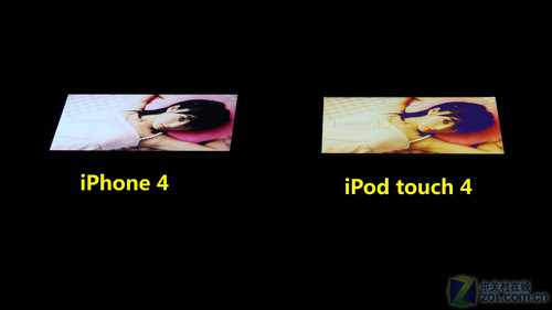 苹果内战!iPhone4/touch4屏幕大对决
