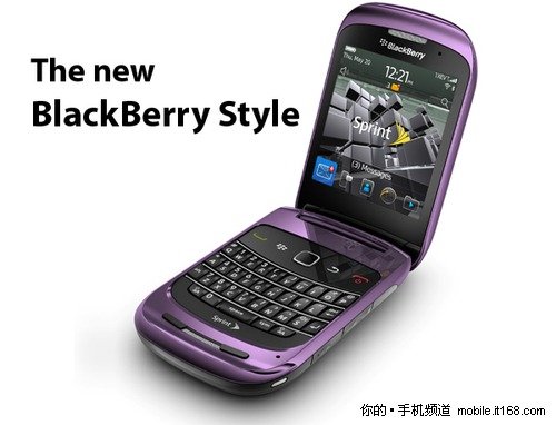 效仿明系列 黑莓翻盖新机Style发布