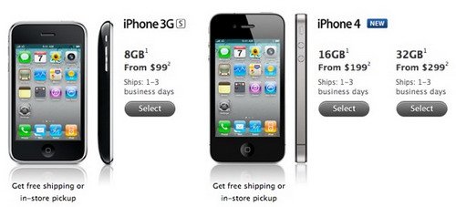 取消传闻 苹果官网撤掉白色版iPhone4