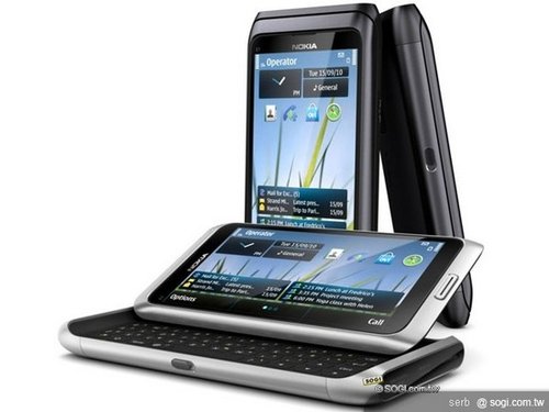 诺基亚Symbian^3手机E7下月10号上市