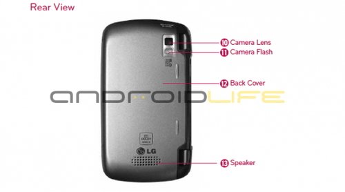 翻盖全键盘Android新机 LG enV Pro曝光