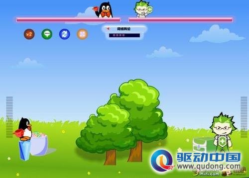 金山快快游戏《企鹅大战流氓》