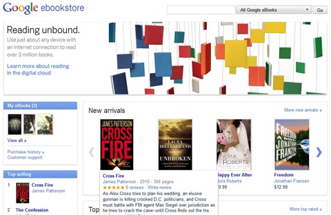 Google ebookstore