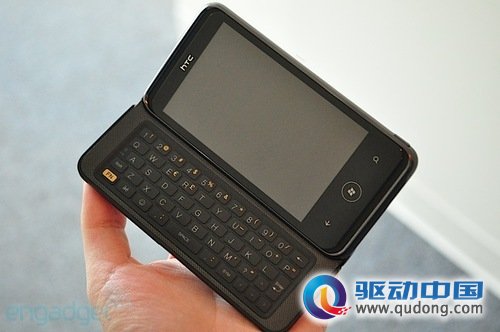 侧滑全键盘WP7旗舰 HTC 7 Pro即将上市