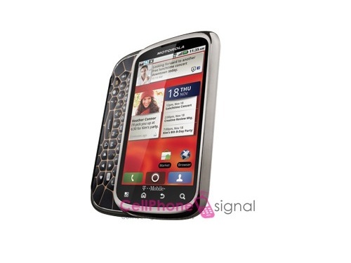 侧滑Android 摩托罗拉Cliq 2真机首曝光 