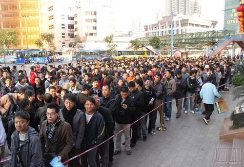 广州地区魅族M9销售现场