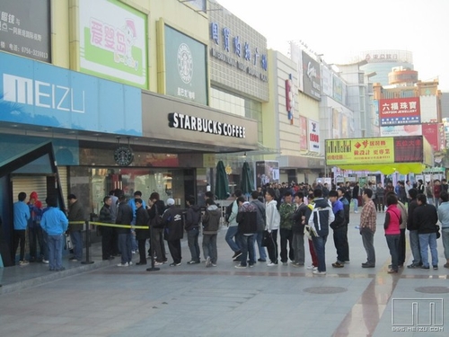 珠海地区魅族M9销售现场