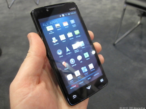 Android+红外遥控 Vizio VIA手机发布 