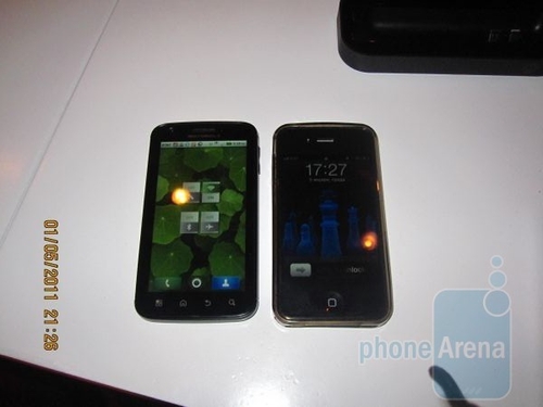 CES2011:双核4G网络 摩托ATRIX 4G图赏