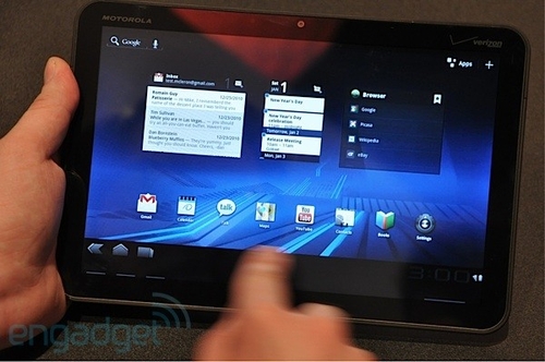 Moto Xoom带你看:Android 3.0界面图赏