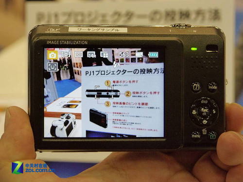 CP+2011: 投影功能+7倍光变 GE展出PJ1