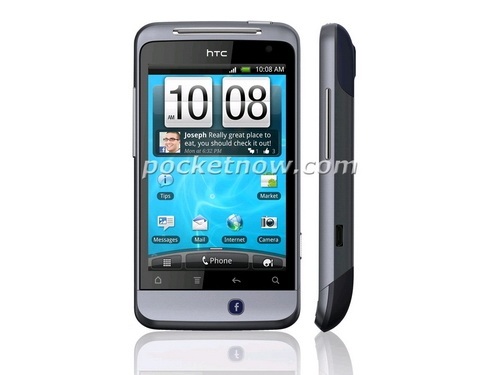 HTC智能新机提前曝光 Facebook手机登场