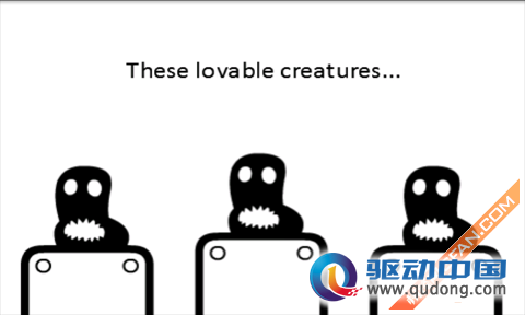 Android游戏《小怪兽求包养》开始画面