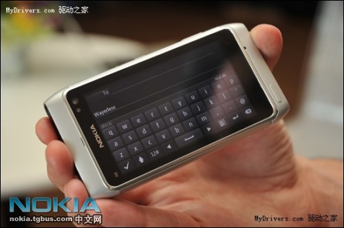 Symbian^3系统全新界面 诺基亚N8实机图曝光