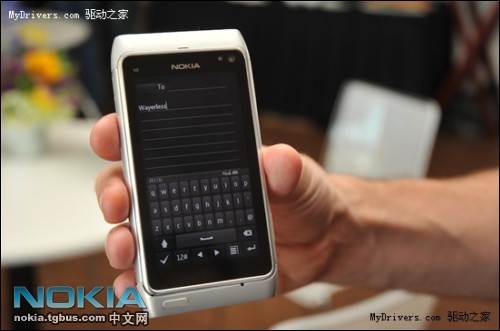Symbian^3系统全新界面 诺基亚N8实机图曝光