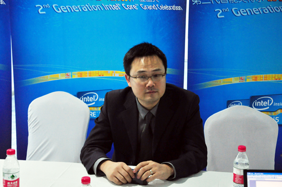 Intel水立方智能盛典 专访微星李晋凯