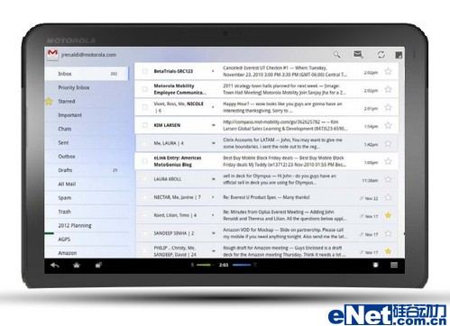 撬动iPad 20大理由选择摩托罗拉XOOM