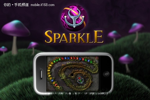 iOS限免：华丽的祖玛类游戏《Sparkle》
