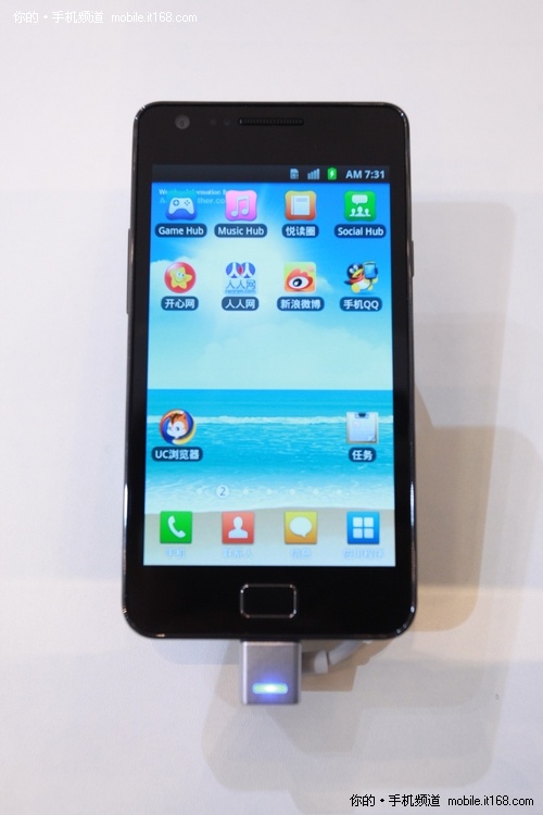 全球最薄三星GALAXY S II图赏