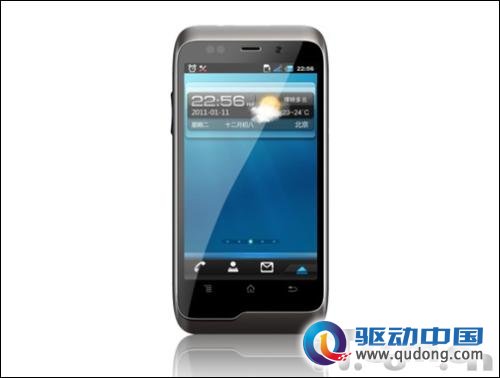 天语发布全球首款双核娱乐手机W700
