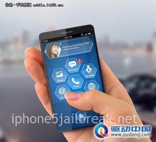 模仿WP7互动多层界面 iPhone 5概念UI曝
