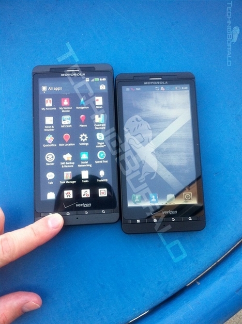 双核/4.3寸屏 摩托DroidX2真机视频曝光