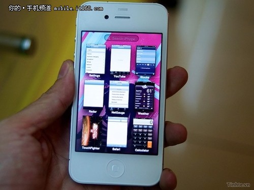 iOS 4.0+64GB iPhone4白色版工程机图赏