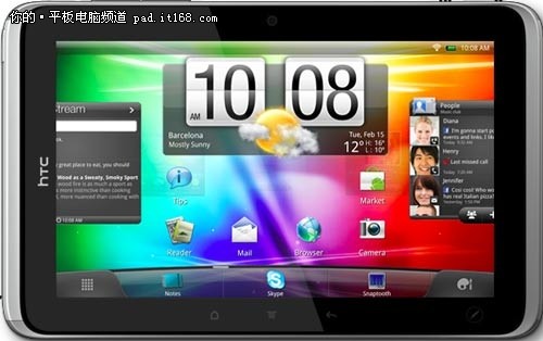 网友万能 GALAXY Tab用上HTC Sense界面