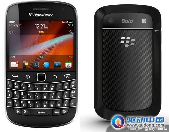 BlackBerry Bold 9900（支援叁频 HSPA＋）