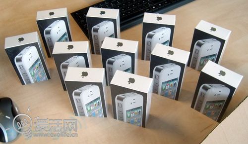 白色iPhone 4大量到货 就等你来买单了