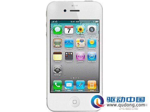 图为：苹果 iPhone 4 手机
