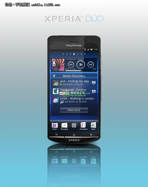 索尼爱立信Xperia Duo曝光