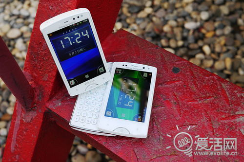 白色双子星 体验索尼爱立信ST15i、SK17i新机