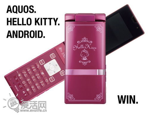 手机就要恶意卖萌 看Hello Kitty和谷歌姜饼大合体