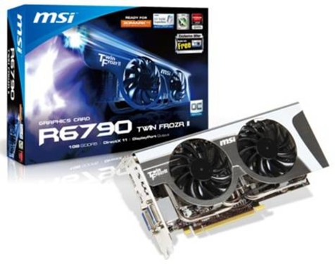 千元搞定微星热卖军规显卡R6790 TWIN FROZR II 