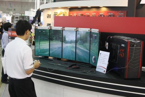 AMD的多屏魔法 看竞技游戏如何演绎 