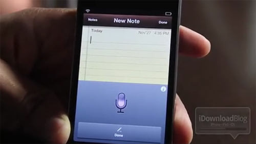 Siri0us可实现语音听写