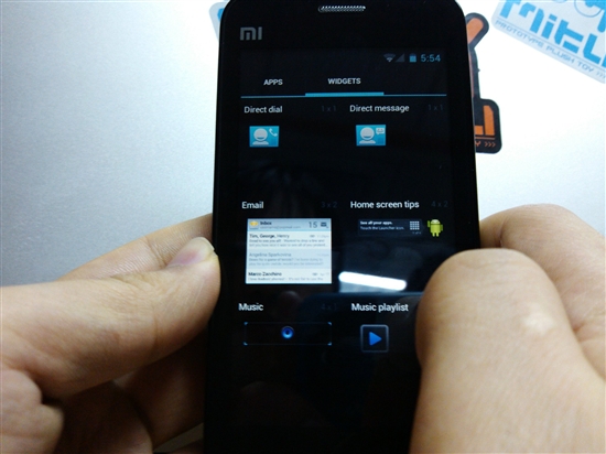 小米手机国内首发支持Android4.0新内核 内测图赏