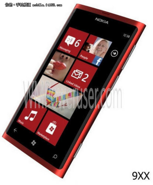 诺基亚Lumia800升级版曝光 机身仅9毫米