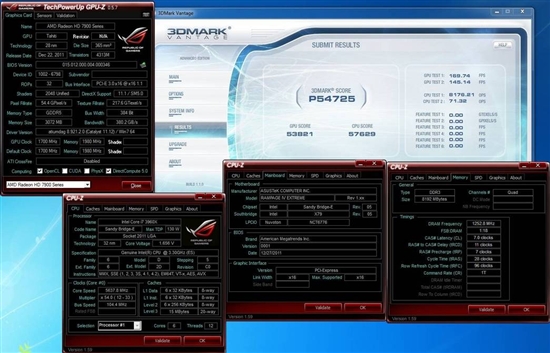 28nm制程发威：Radeon HD 7970狂超1700/8000MHz