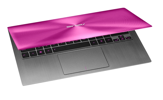 全方位图赏：华硕Ultrabook披玫瑰红外衣