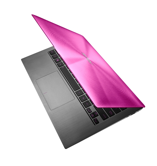 全方位图赏：华硕Ultrabook披玫瑰红外衣