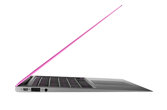全方位图赏：华硕Ultrabook披玫瑰红外衣